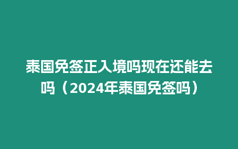 泰国免签正入境吗现在还能去吗（2024年泰国免签吗）